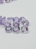 Pink Amethyst 12MM Round cut stone  Pack of 2 Pc - Natural Amethyst loose Stones - Amethyst Faceted round shape