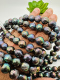 Pearl Peacock Baroque - 12-13 MM Size AAAA Quality - Freshwater Nucleated Pearl Beads