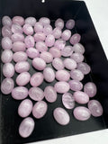 Kunzite Oval 6X8MM Cabs, AAA Quality Cabochon Pack of 4 Pc Good Color kunzite gemstone cabs origin brazil