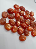 Sunstone Cabochon 10X12 MM -Pack of 4 Piece  -AAA Quality cabs- Sunstone Oval Cabochon -Natural Sunstone Cabs