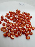 Sunstone Cabochon 6x8 mm -Pack of 5 Pieces  -AAA Quality cabs- Sunstone Oval Cabochon -Natural Sunstone Cabs