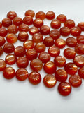 Sunstone Cabs 7 mm -Pack of 4 Pieces  -AAA Quality -Natural Sunstone Cabs