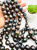 Pearl Peacock Baroque - 14-17MM Size AAA Quality - Freshwater Nucleated Pearl Beads