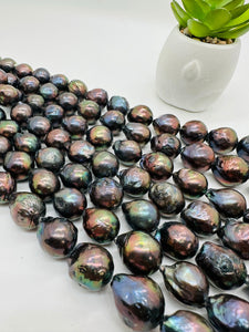 Pearl Peacock Baroque - 15 -17MM Size AAA Quality - Freshwater Nucleated Pearl Beads