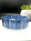 Kyanite Bracelet 13X18 mm Size - Code K2-  AAA Quality -  Natural Kyanite Rectangle Bracelet - Length 7.5 Inch