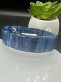 Kyanite Bracelet 12x16 mm Size - Code K5 -  AAA Quality -  Natural Kyanite Rectangle Bracelet - Length 7.5 Inch