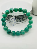 Emerald  Round Bracelet - 10.50 mm Size - Code #E13 AAA Quality   - Natural Emerald Bracelet - Length 7 Inch