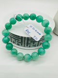 Emerald  Round Bracelet - 10.50 - 11 mm Size - Code #E15   AAA Quality - Natural Emerald Bracelet - Length 7.5 Inch