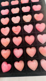 Queen Conch Shell 12 mm Heart Cabs • Pack of 4 Pcs • AAA Quality • Flat Back • Queen Conch Cabochons