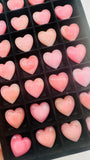 Queen Conch Shell 12 mm Heart Cabs • Pack of 4 Pcs • AAA Quality • Flat Back • Queen Conch Cabochons