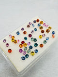 Multi Sapphire faceted loose stone • Size 3-3.20mm, pack of 10 pc, Mix color,