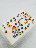 Multi Sapphire faceted loose stone • Size 3-3.20mm, pack of 10 pc, Mix color,