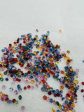 Multi Sapphire faceted loose stone • Size 3-3.20mm, pack of 10 pc, Mix color,