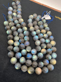 Labradorite Round 16 MM beads, good Quality and perfect round shape . lots of Yellow and Blue Flash -AAA Grade