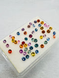 Multi Sapphire faceted loose stone • Size 3-3.20mm, pack of 5 pc, Mix color,