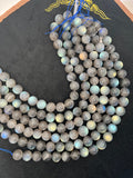 Labradorite Round 18 MM beads, good Quality and perfect round shape . lots of Yellow and Blue Flash -AAA Grade