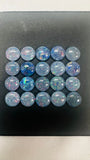 Australian Opal 10 mm Cabs, Pack of 1 Pieces  AAA Quality (Code B-) Opal Triplet Cabochon - Australian Opal Round Cabochon, flat bottom.