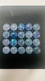 Australian Opal 10 mm Cabs, Pack of 1 Pieces AAA Quality (Code B-) Opal Triplet Cabochon - Australian Opal Round Cabochon, flat bottom.