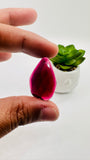 Garnet Rose Cut Fancy Shape • Code i13- i18 • Garnet Faceted Cut (Polki) • AAA Quality- Best for Jewelry making • One Side Cutting