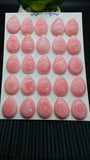 Queen Conch Shell Pear Cabs • 8x16 mm Size • Pack of 2 Pcs • AAA Quality • Flat Back • Queen Conch Cabochons