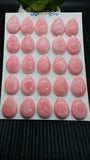 Queen Conch Shell Pear Cabs • 13x18 mm Size • Pack of 2 Pcs • AAA Quality • Flat Back • Queen Conch Cabochons