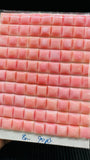 8MM Queen Conch Shell Square Cabs • Pack of 4 Pcs • AAA Quality • Flat Back • Queen Conch Cabochons