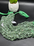 Prasiolite Faceted Nugget Beads-  length 8 Inch- AAAA Quality Beads - Prasiolite Beads