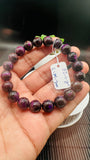 Sugulite Bracelet 10 mm Size • Code S7 • AAA Quality • Sugulite Round Bracelet 7.5 Inch Length • Natural Sugulite - Purple Color