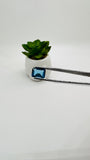 London Blue Topaz Faceted Octagon 7x9 mm - Pack of 1 Piece - AAA Quality - Loose gemstone - London Blue topaz Cut