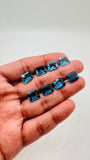 London Blue Topaz Faceted Octagon 7x9 mm - Pack of 1 Piece - AAA Quality - Loose gemstone - London Blue topaz Cut