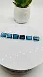 London Blue Topaz Faceted Octagon 8x10 mm - Pack of 1 Piece - AAA Quality - Loose gemstone - London Blue topaz Cut