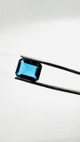 London Blue Topaz Faceted Octagon 8x10 mm - Pack of 1 Piece - AAA Quality - Loose gemstone - London Blue topaz Cut