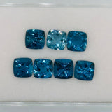 London Blue Topaz Faceted Octagon 7 mm - Pack of 1 Piece - AAA Quality - Loose gemstone - London Blue topaz Cut