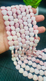 Queen Conch Shell Heart Beads • 10 mm Size • Length 40 cm • AAA Quality • Natural Pink Queen Conch Shell Beads