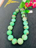 Chrysoprase Round Beads •22-24 mm Size • Code #7 •  AAA quality • Length 40 Cm • Natural Chrysoprase beads • Origin Australia