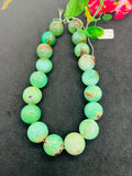 Chrysoprase Round Beads •22-24 mm Size • Code #7 •  AAA quality • Length 40 Cm • Natural Chrysoprase beads • Origin Australia