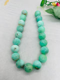 Chrysoprase Round Beads •20 mm Size • Code #4 •  AAA quality • Length 40 Cm • Natural Chrysoprase beads • Origin Australia