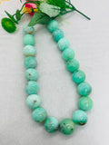 Chrysoprase Round Beads •20 mm Size • Code #4 •  AAA quality • Length 40 Cm • Natural Chrysoprase beads • Origin Australia