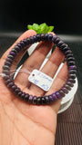 Sugulite Bracelet 8.50 mm Size • Code S3 • AAA Quality • Sugulite Roundel Bracelet 7.5 Inch Length • Natural Sugulite - Purple Color