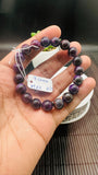 Sugulite Bracelet 9.50 mm Size • Code S5 • AAA Quality • Sugulite Round Bracelet 7.5 Inch Length • Natural Sugulite - Purple Color