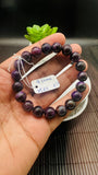 Sugulite Bracelet 9.50 mm Size • Code S5 • AAA Quality • Sugulite Round Bracelet 7.5 Inch Length • Natural Sugulite - Purple Color