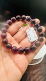Sugulite Bracelet 10 mm Size • Code S7 • AAA Quality • Sugulite Round Bracelet 7.5 Inch Length • Natural Sugulite - Purple Color