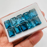 London Blue Topaz Faceted Octagon 9x11 mm - Pack of 1 Piece - AAA Quality - Loose gemstone - London Blue topaz Cut