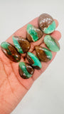 Chrysoprase Cabochon • Code A33-A40 • AAA Quality • Natural Chrysoprase Cabs • Chrysoprase pendant