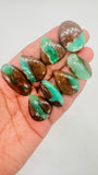 Chrysoprase Cabochon • Code A33-A40 • AAA Quality • Natural Chrysoprase Cabs • Chrysoprase pendant