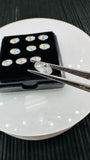 Moissanite Oval Cut 4x6 mm Size - Pack of 1 Pc - Moissanite Loose Stone with GRA certificate - Color D - clarity VVS1