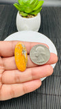 Bumble Bee Cabochon • Code A19-A23 • AAA Quality • Natural Bible Bee Jasper Cabs •  Flat Back Cabochon