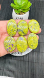 Atlantisite Cabochon • Code A7-A12 • AAA Quality • Natural Atlantisite Cabs •  Flat Back Cabochon