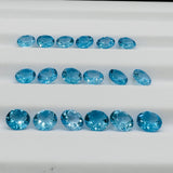 Swiss Blue Topaz faceted Round 7 mm Size - Pack of 1 Piece - AAA Quality - Natural Swiss Blue Topaz