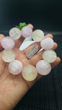 Kunzite Round Bracelet - 23-24 mm Size - Code K6  - AAA Quality - Natural Kunzite Bracelet - Length 7.5 Inch